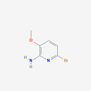 molecular formula C6H7BrN2O B1526642 6-Bromo-3-methoxypyridin-2-amine CAS No. 916737-77-4