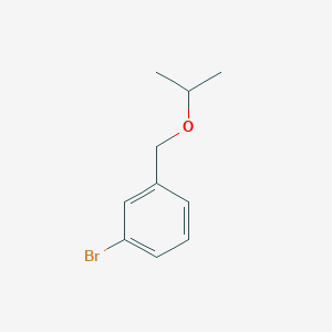molecular formula C10H13BrO B1526645 1-Bromo-3-(isopropoxymethyl)benzene CAS No. 1247851-10-0