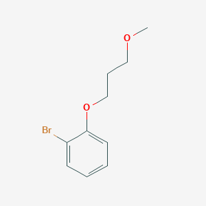 molecular formula C10H13BrO2 B1526648 1-Bromo-2-(3-methoxypropoxy)benzene CAS No. 1079402-67-7