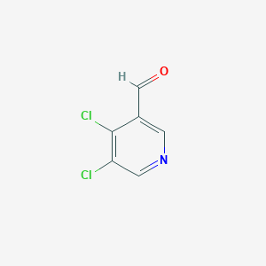 molecular formula C6H3Cl2NO B1526690 4,5-Dichloropyridine-3-carbaldehyde CAS No. 1009334-04-6