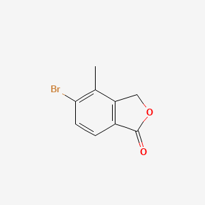 B1526700 5-Bromo-4-methylisobenzofuran-1(3H)-one CAS No. 1255206-67-7