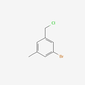 molecular formula C8H8BrCl B1526708 3-Bromo-5-methylbenzyl chloride CAS No. 1056893-13-0