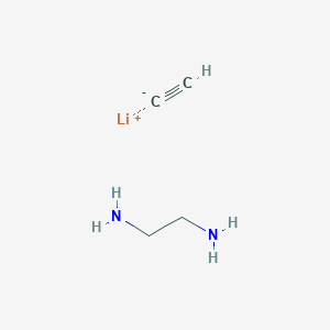 molecular formula C4H9LiN2 B152682 乙炔化锂、乙二胺络合物 CAS No. 6867-30-7