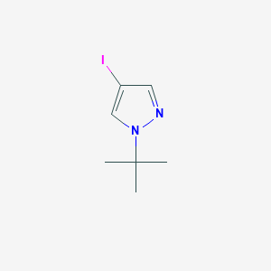 molecular formula C7H11IN2 B1526872 1-tert-butyl-4-iodo-1H-pyrazole CAS No. 1354705-41-1