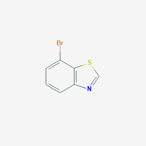 molecular formula C7H4BrNS B152689 7-溴苯并噻唑 CAS No. 767-70-4