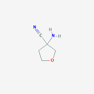 3-Aminotetrahydrofuran-3-carbonitrile