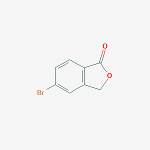 molecular formula C8H5BrO2 B015269 5-溴邻苯二甲酸内酯 CAS No. 64169-34-2