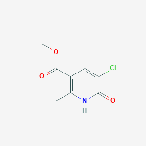 Methyl 5-chloro-2-methyl-6-oxo-1,6-dihydropyridine-3-carboxylate