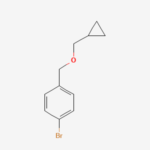 1-Bromo-4-[(cyclopropylmethoxy)methyl]benzene