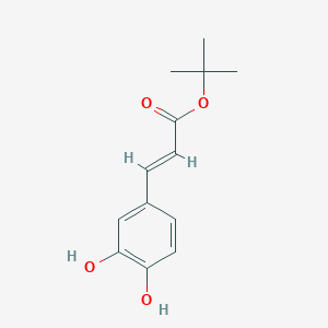 molecular formula C13H16O4 B15269269 E-Caffeic acid-T-butyl ester 