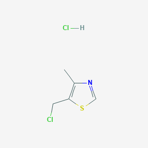 B1526928 5-(Chloromethyl)-4-methyl-1,3-thiazole hydrochloride CAS No. 1301739-54-7