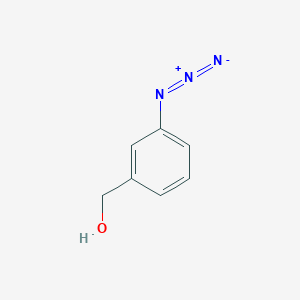 molecular formula C7H7N3O B1526932 (3-偶氮苯基)甲醇 CAS No. 89937-85-9