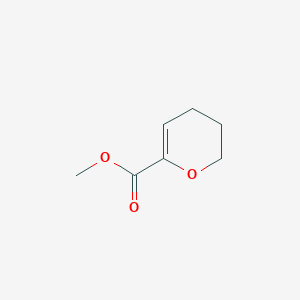 molecular formula C7H10O3 B152699 3,4-二氢-2H-吡喃-6-甲酸甲酯 CAS No. 129201-92-9