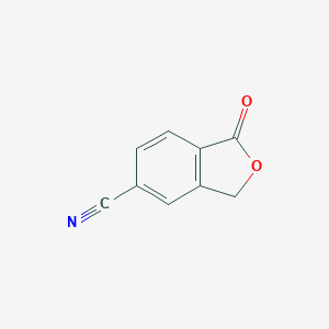 molecular formula C9H5NO2 B015270 5-Cyanophthalide CAS No. 82104-74-3