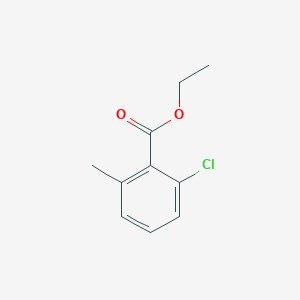 molecular formula C10H11ClO2 B1527028 Ethyl 2-chloro-6-methylbenzoate CAS No. 773139-06-3