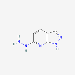 6-Hydrazinyl-1H-pyrazolo[3,4-b]pyridine