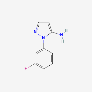 1-(3-fluorophenyl)-1H-pyrazol-5-amine