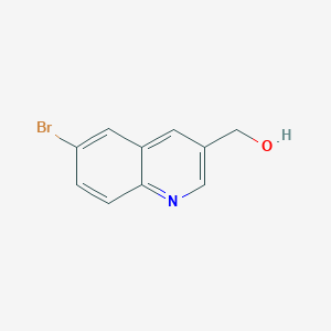 molecular formula C10H8BrNO B1527062 (6-Bromoquinolin-3-yl)methanol CAS No. 1345445-92-2