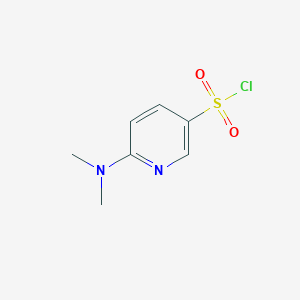 molecular formula C7H9ClN2O2S B1527065 6-(二甲氨基)吡啶-3-磺酰氯 CAS No. 680591-58-6