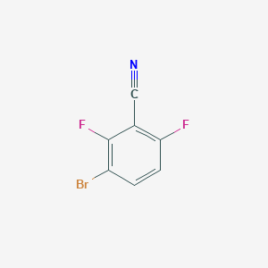 molecular formula C7H2BrF2N B1527084 3-溴-2,6-二氟苯甲腈 CAS No. 1250444-23-5