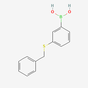 molecular formula C13H13BO2S B1527094 (3-(Benzylthio)phenyl)boronic acid CAS No. 854778-48-6