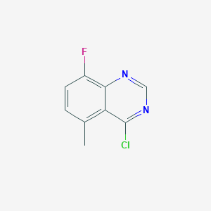 4-Chloro-8-fluoro-5-methylquinazoline