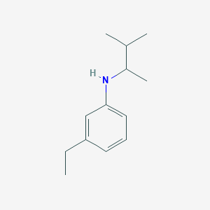 3-ethyl-N-(3-methylbutan-2-yl)aniline