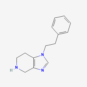 1-(2-Phenylethyl)-1H,4H,5H,6H,7H-imidazo[4,5-c]pyridine