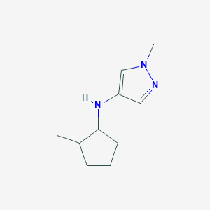 1-methyl-N-(2-methylcyclopentyl)-1H-pyrazol-4-amine