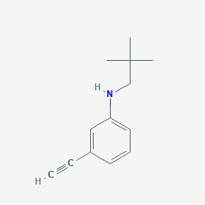 N-(2,2-dimethylpropyl)-3-ethynylaniline