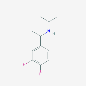 [1-(3,4-Difluorophenyl)ethyl](propan-2-yl)amine