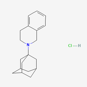 2-(1-Adamantyl)-1,2,3,4-tetrahydroisoquinoline hydrochloride