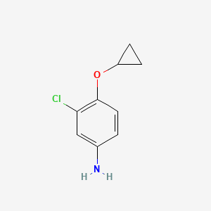 3-Chloro-4-cyclopropoxyaniline