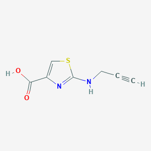 2-[(Prop-2-yn-1-yl)amino]-1,3-thiazole-4-carboxylic acid