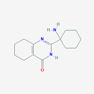 2-(1-Aminocyclohexyl)-3,4,5,6,7,8-hexahydroquinazolin-4-one