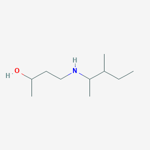 4-[(3-Methylpentan-2-yl)amino]butan-2-ol