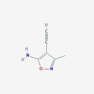 4-Ethynyl-3-methyl-1,2-oxazol-5-amine