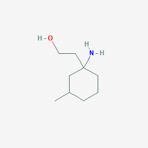 2-(1-Amino-3-methylcyclohexyl)ethan-1-ol