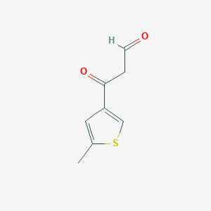 3-(5-Methylthiophen-3-yl)-3-oxopropanal