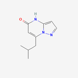 7-(2-Methylpropyl)-4H,5H-pyrazolo[1,5-a]pyrimidin-5-one