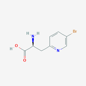 (2S)-2-amino-3-(5-bromopyridin-2-yl)propanoic acid