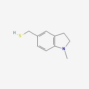 (1-Methyl-2,3-dihydro-1H-indol-5-YL)methanethiol