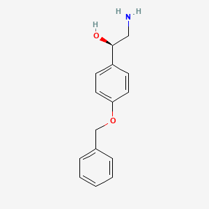 (1R)-2-Amino-1-[4-(benzyloxy)phenyl]ethan-1-ol