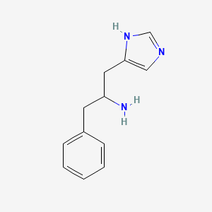 1-(1H-imidazol-5-yl)-3-phenylpropan-2-amine