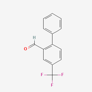 2-Formyl-4-(trifluoromethyl)biphenyl