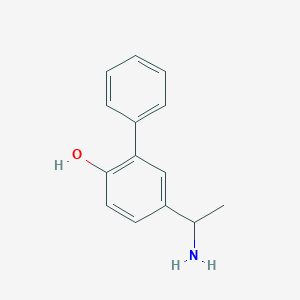 4-(1-Aminoethyl)-2-phenylphenol