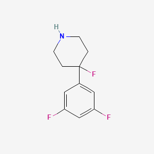 4-(3,5-Difluorophenyl)-4-fluoropiperidine