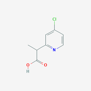 2-(4-Chloropyridin-2-yl)propanoic acid