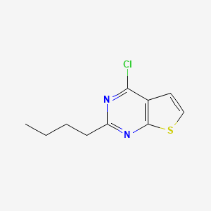 2-Butyl-4-chlorothieno[2,3-d]pyrimidine