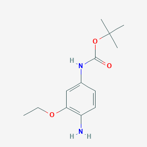 tert-Butyl N-(4-amino-3-ethoxyphenyl)carbamate